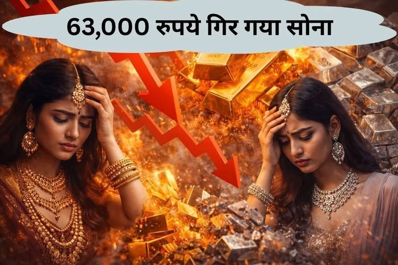 Gold Price Outlook: सोना 63,000 रुपये सस्ता हुआ, चांदी 2,36,000 रुपये टूटीं