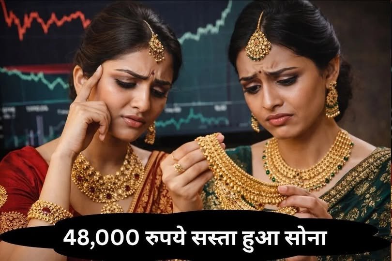 गोल्ड प्राइस आउटलुक: सोने में 48,000 रुपये और चांदी में 2,11,000 रुपये की भारी गिरावट! क्या अब है खरीदने का सही समय?